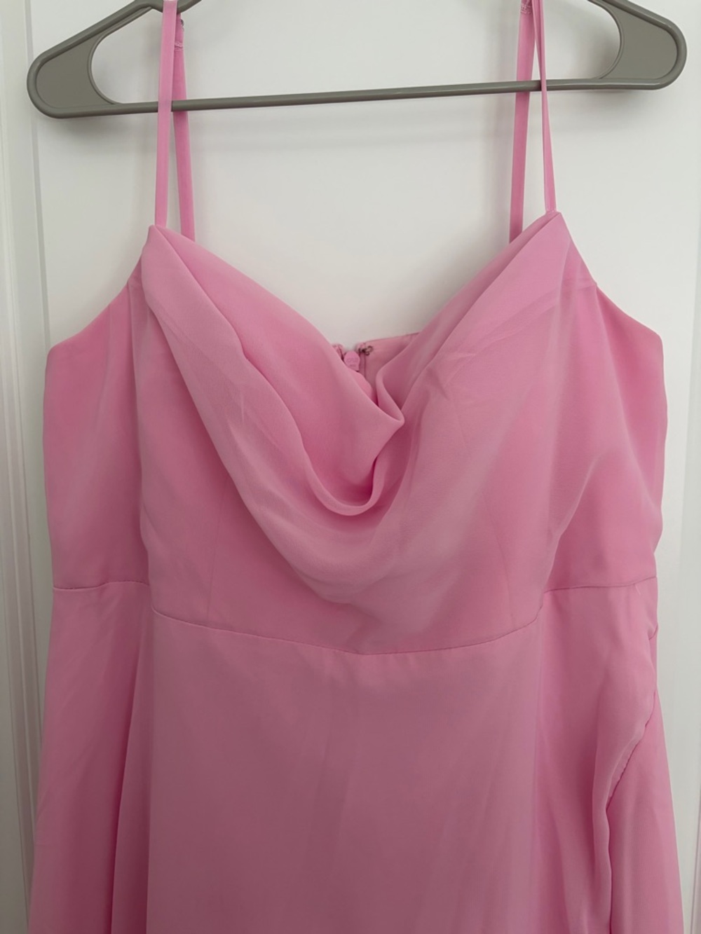 Azazie Elle Candy Pink Dress